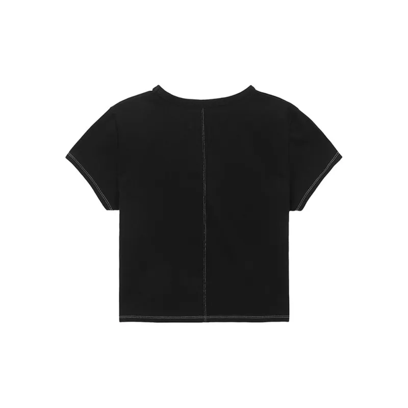 MATIN KIM Regular T Shirt Women's Black-1