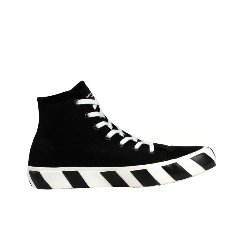OFF-WHITE Vulcanized Hi Black Striped-1