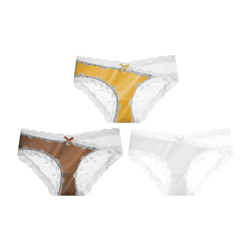 Flowers In Water Underpants Women's 3 Pack-2
