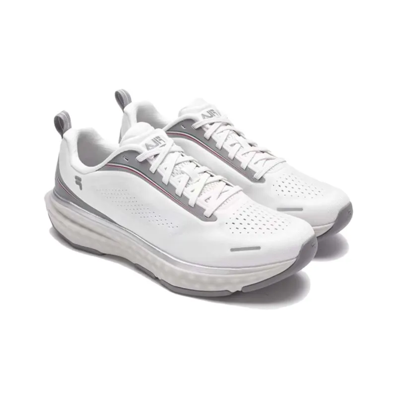 FILA ENERGY 2 Anti Slip Wear Resistant Low Top Casual Running Shoes Men's White Gray-2