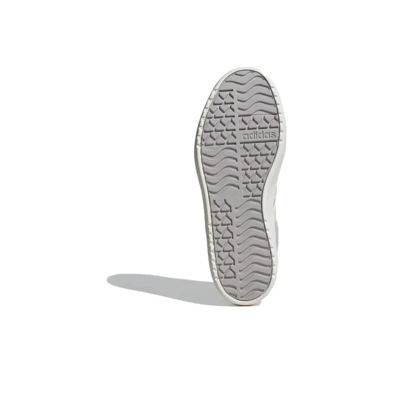Adidas Neo Vl Court BOLD Cushioning, Wear Resistant Low Top Skateboard Shoes Women's White Gray-5
