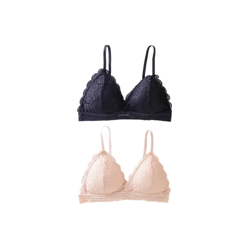 Flowers In Water Bra Women's 2 Pack-4