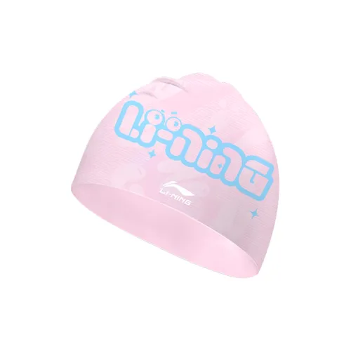 LiNing Swim Cap Silicone Kids' 22CM Pink