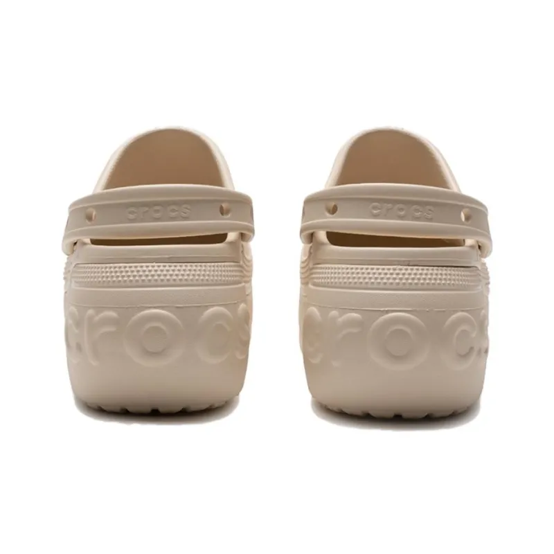 Crocs Abrasion Resistant Slip Resistant Wrap toe Slippers Unisex Apricot-3