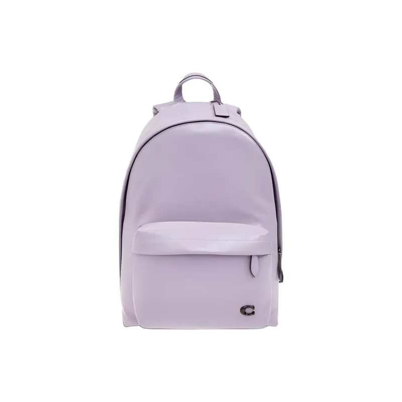 COACH Cow Leather Backpack Large Size Men's Soft Purple-1