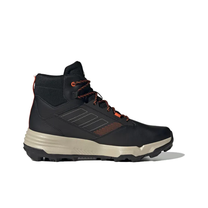 Adidas Unity Leather Mid Rain.RDY Shadow Red Core Black Semi Impact Orange-1