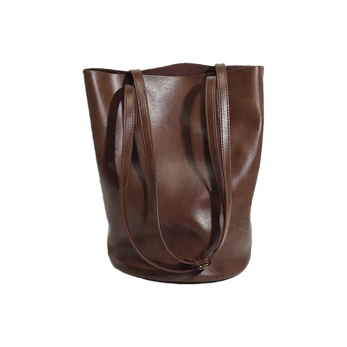 TTaG．baG Microfiber Leather Shoulder Bag Women's-0
