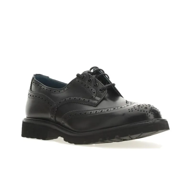 Tricker's Burton Round Toe Lace Up Shoes-3
