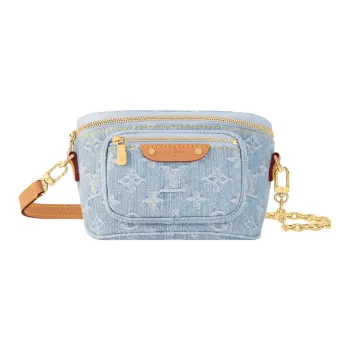 LOUIS VUITTON Mini Bumbag Sky Blue Denim