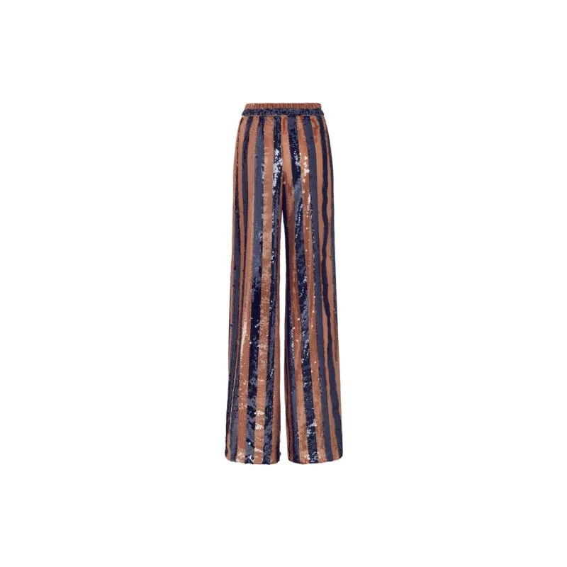 FENDI Pequin Tulle Trousers-1