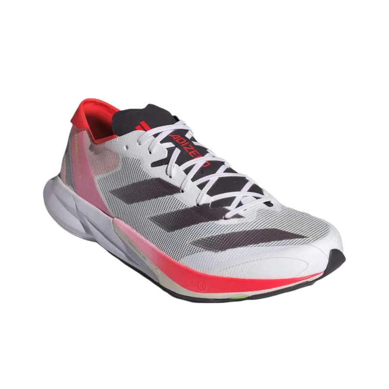 Adidas Adizero Adios 8 'White Aurora Red'-2