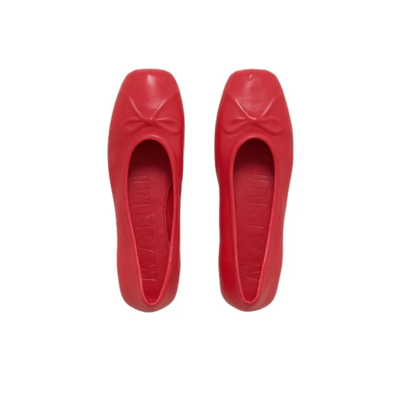 MARNI Casual Single Shoes Women's Red-4