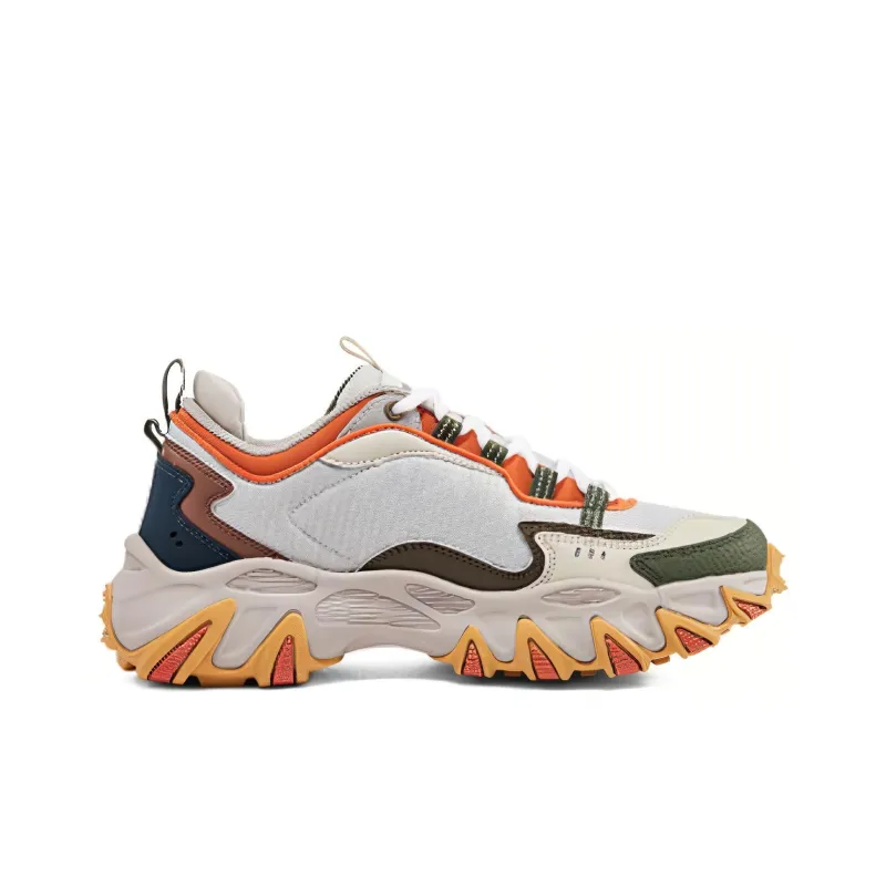 Skechers Wildfire Shoes Cushioning Abrasion Resistant Support Low Top Chunky Sneakers Men's Gray-1