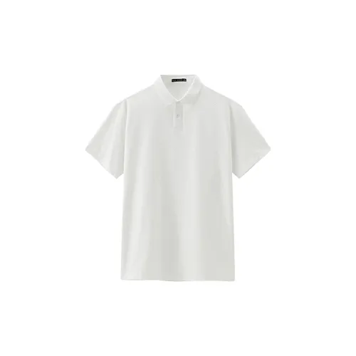 PEACEBIRD MEN Polo Shirts Men White 1 Combination