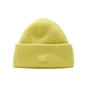 Acne Studios Small Face Logo Beanie