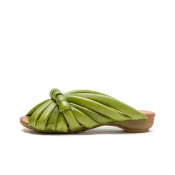 Jay Slide Slippers Women's Green/Apricot