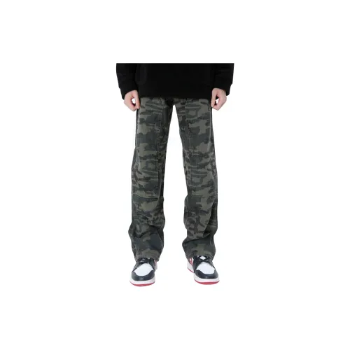 FONDLOOK Jeans Unisex Camouflage