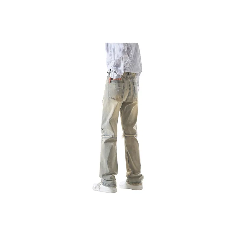 FLOAT Jeans Unisex Yellow Mud-1