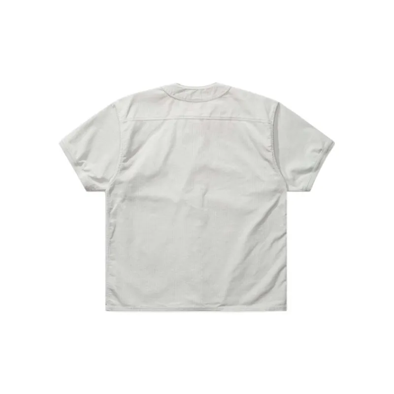 UNDEFEATED SS24 Baseball Jacket Unisex White-1