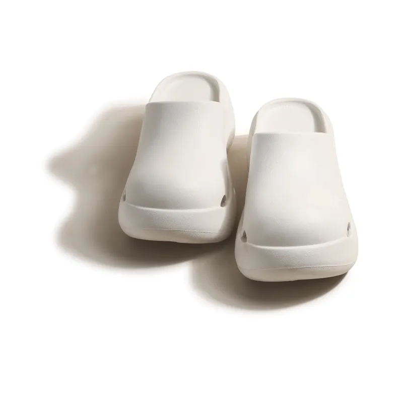 CHENTER KATER Rubber Sole Abrasion Resistant Slip Resistant Wrap toe Slippers Women's-2