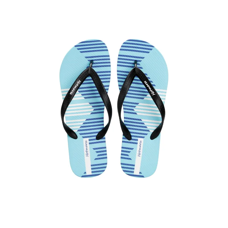 HOTMARZZ Slip Resistant Flip Flops Men's Blue-2
