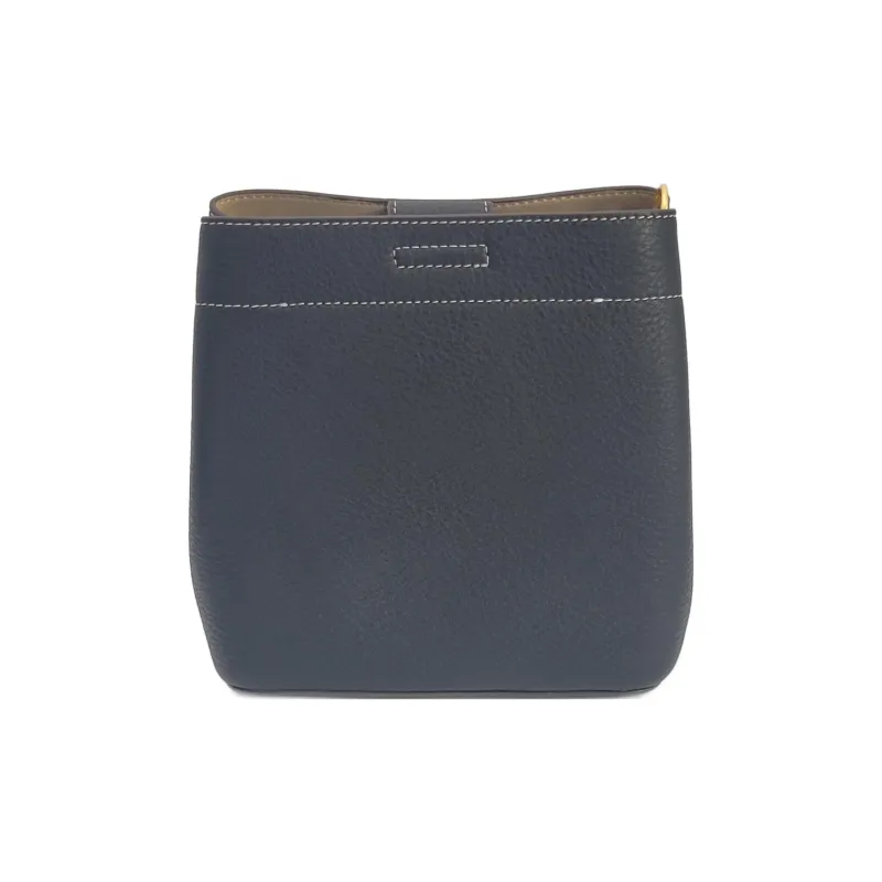 TORY BURCH Leather Shoulder Bag Crossbody Bag Women's Black & Brown-4