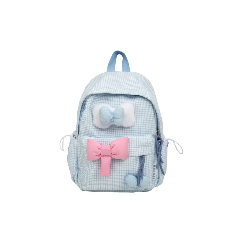 GEERDUN Nylon Backpack Women's Black/Purple/Green/Blue/Pink-5