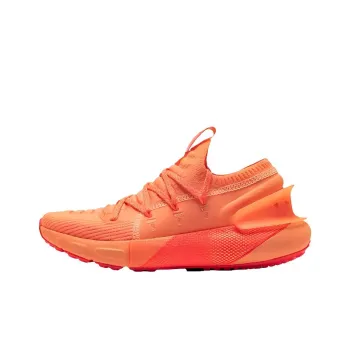 Under Armour HOVR Phantom 3 Cushioning Wear Resistant Rebound Low Top Running Shoes Women's Orange