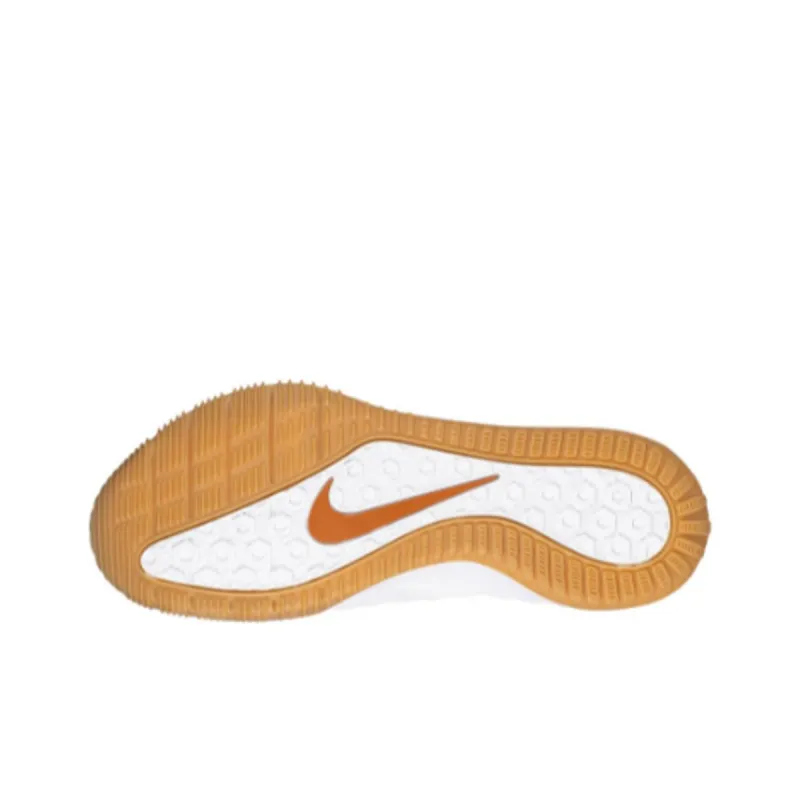 Nike AIR ZOOM HYPERACE 2 Anti Slip Wear Resistant Low Top Training Shoes Unisex White Brown-3