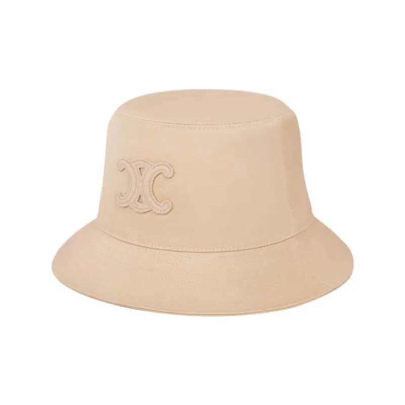 CELINE Triomphe Bucket Hat In Cotton Gabardine-2