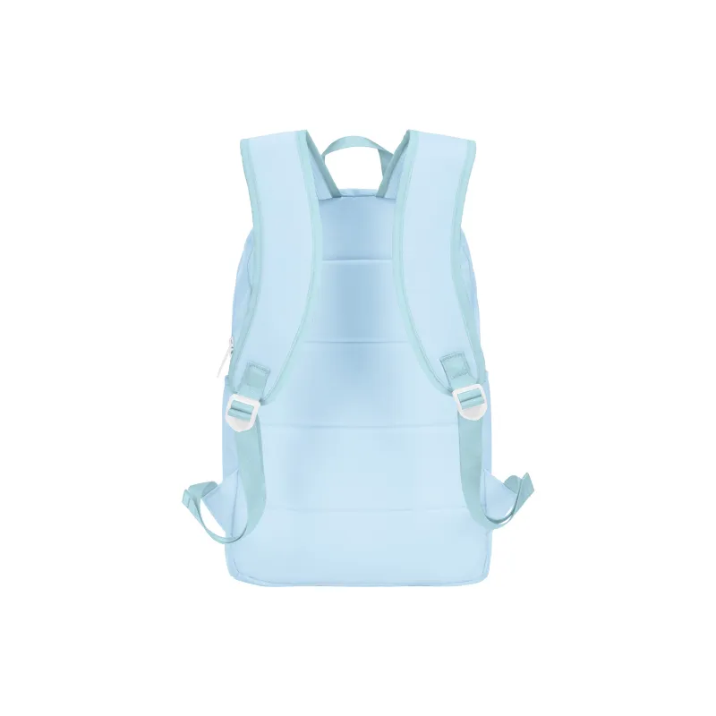 TURN UP Polyester Students Backpack Regular Unisex Light Blue-2
