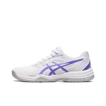 Asics Court Slide 3 Anti-Slip Wear-Resistant Low-Top Tennis Shoes Women's White Purple