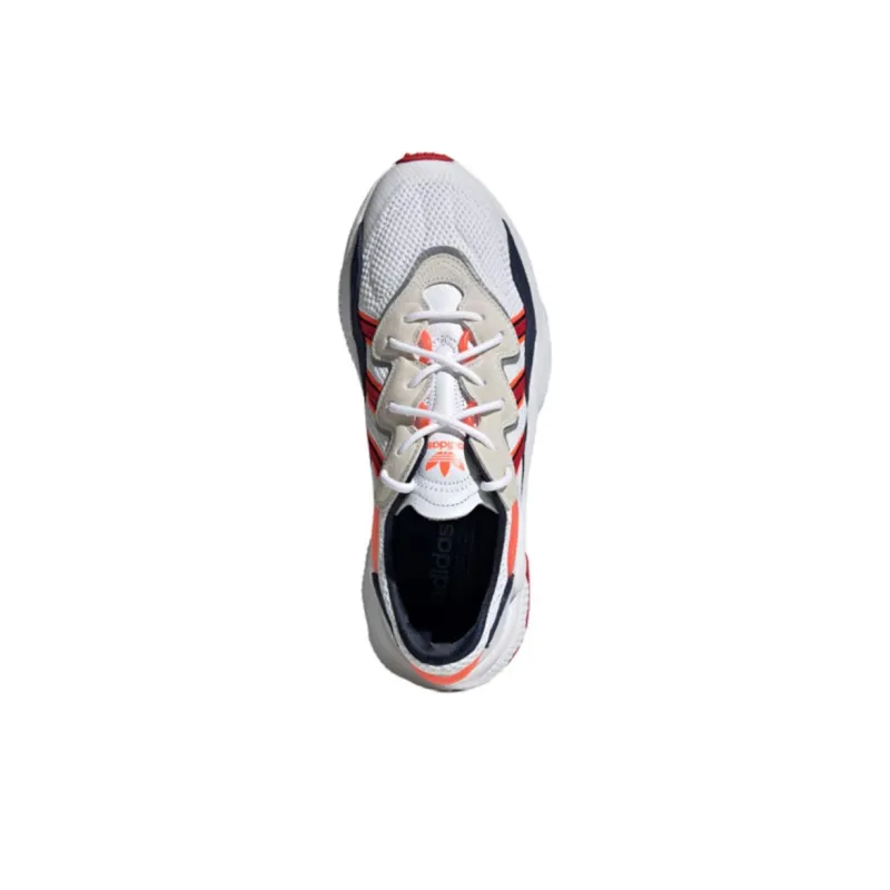 Ozweego Adidas Originals 'White Collegiate Navy Scarlet'-3