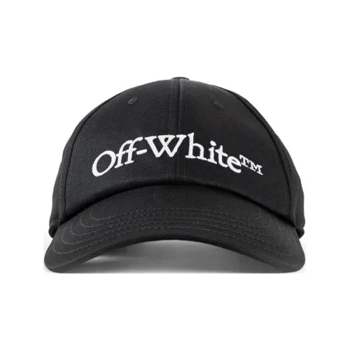 OFF WHITE Logo Embroidered Baseball Cap