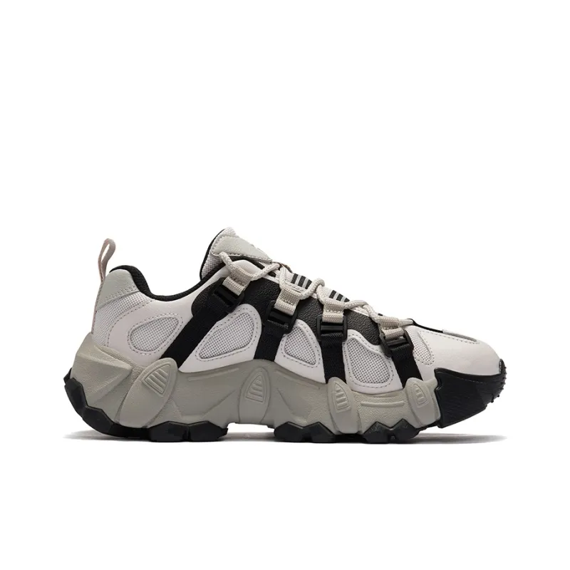 FILA FUSION EXOCET Mountains Shoes Coverage Low Top Casual Shoes Women's White Gray Black-1
