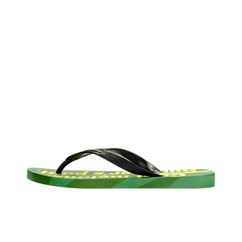 HOTMARZZ Slip Resistant Flip Flops Men's Black-1