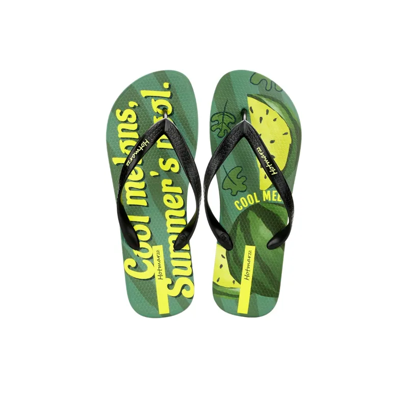 HOTMARZZ Slip Resistant Flip Flops Men's Black-2