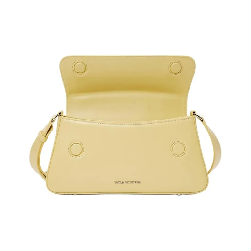 PAULS BOUTIQUE Artificial Leather Shoulder Bag Women's Yellow-4