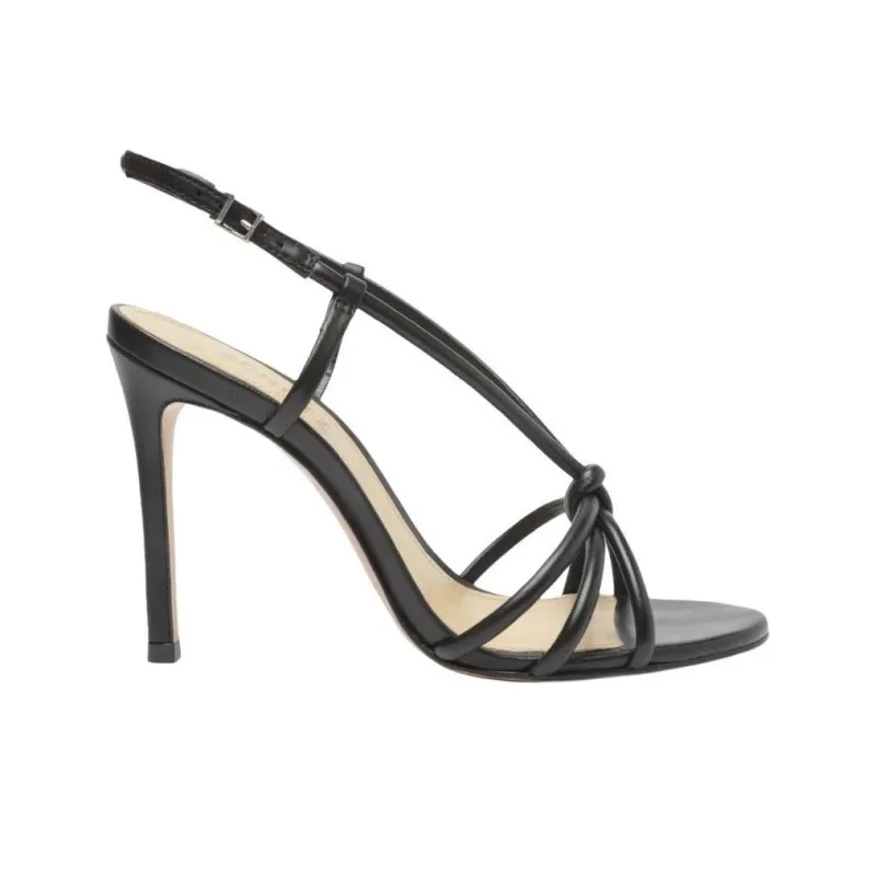 Schutz Kelsie Strap Sandals 10.5cm Women's Black-1