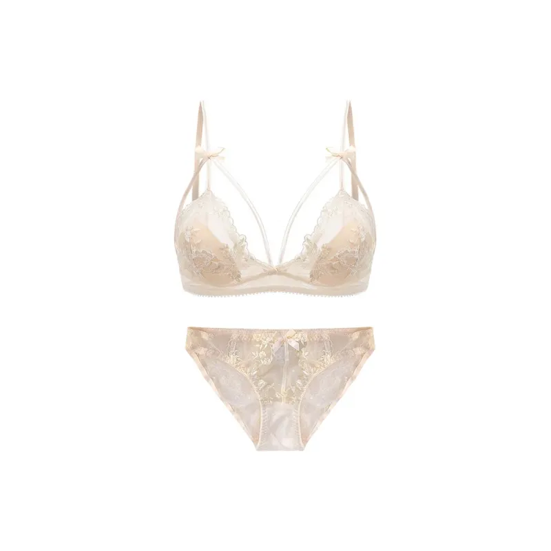 Flowers In Water Underwear Set Women's-0