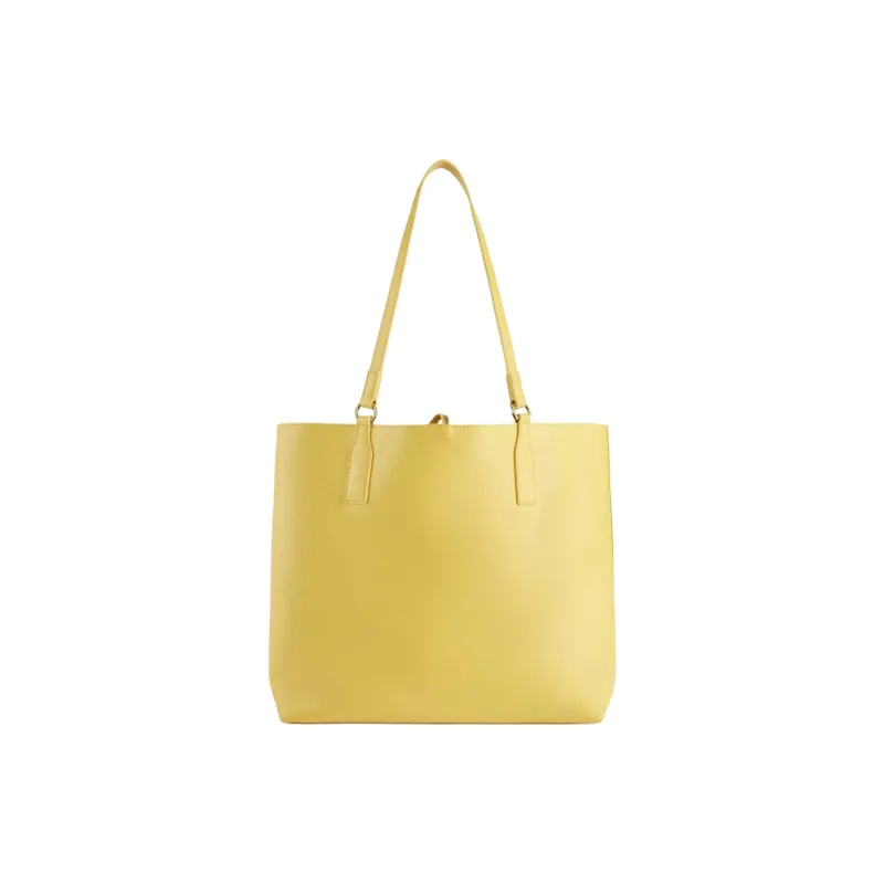 Alviero Martini Artificial Leather Tote Bag, Shopping Bag, Shoulder Bag, Handbag Women's Honey Yellow-1