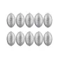 Plastic Heart Rugby Lead 80 G[10 Pack]