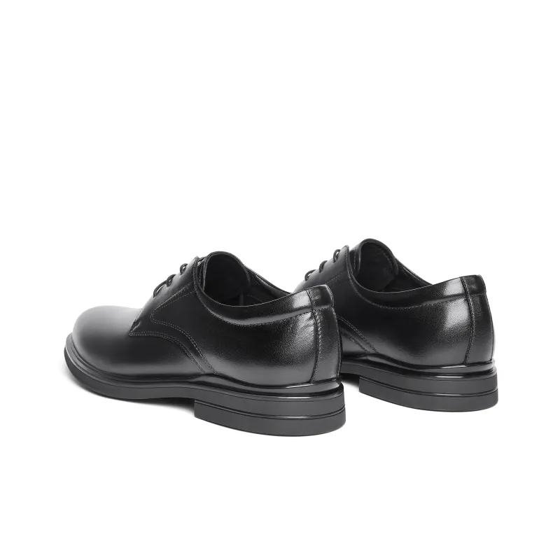 Senda Dress Shoes Men Low Top Black Wide Band/Black/Brown-8