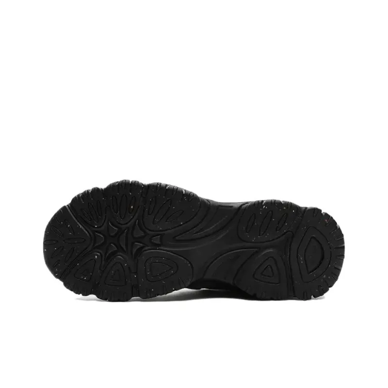 FILA Fluid 4 Breathable Low Top Casual Shoes Women's Black-4