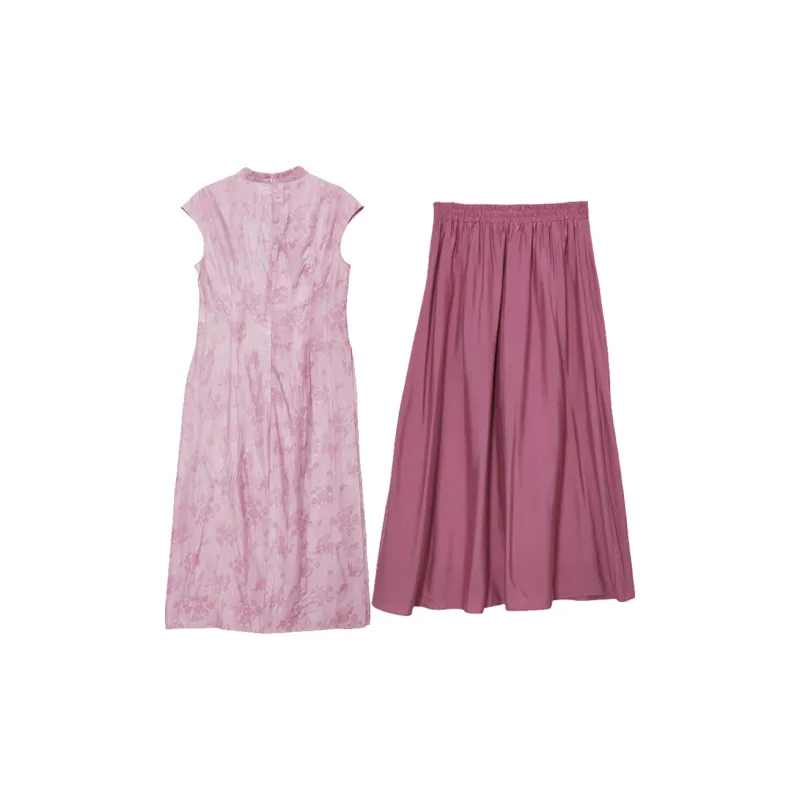 WESTLINK Skirt Set Women's Pink-1