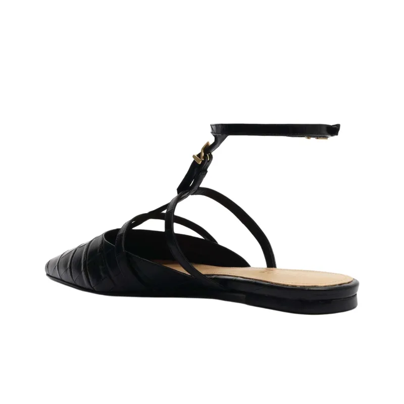 Schutz Hayden Casual Single Shoes Women's Black-4