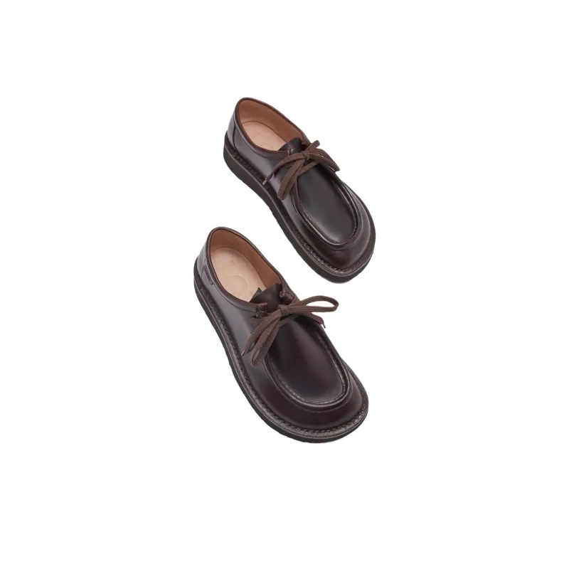 LOEWE Faro Casual Shoes Men's Brown-4