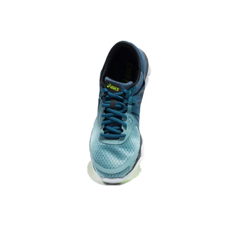Asics Anti-Slip And Wear-Resistant Breathable Low-Top Running Shoes Men's Light Blue Black-2