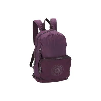 Kipling Polyamide Backpack Women's Dark Purple Red