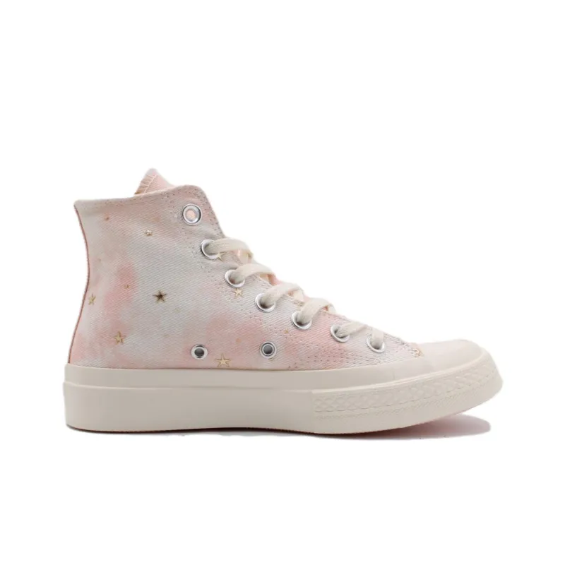 MARS*GEOME Slip Resistant, Abrasion Resistant, Lightweight High Top Canvas Shoes Women's Peach Pink-3